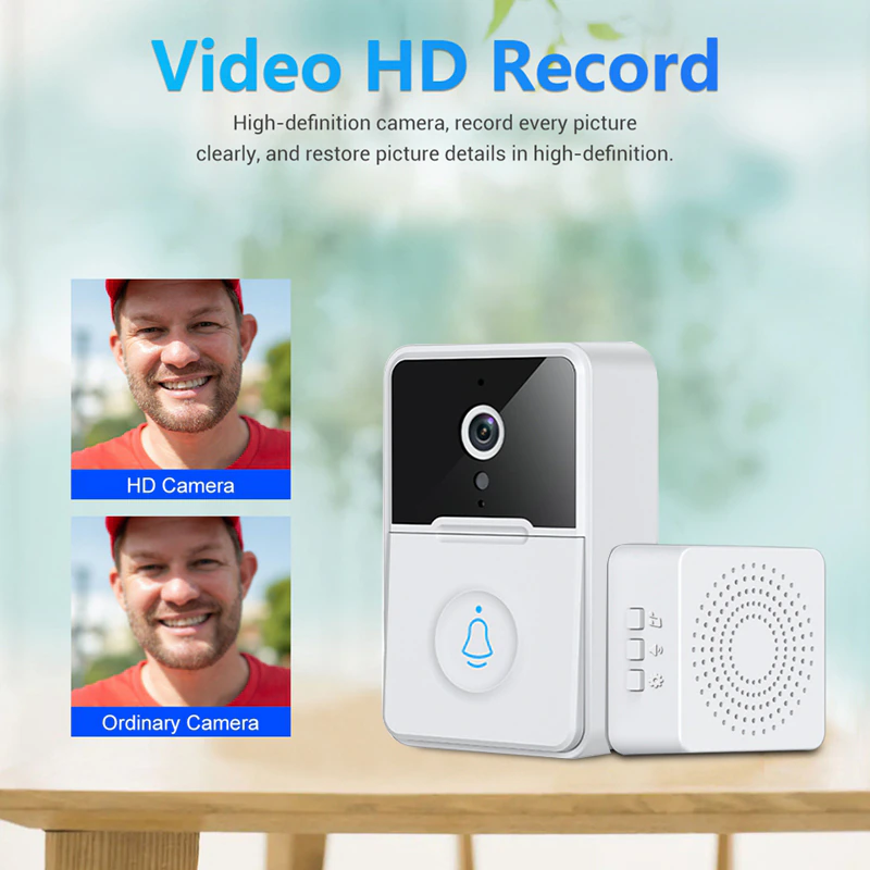 Wireless Security Smart WiFi Doorbell