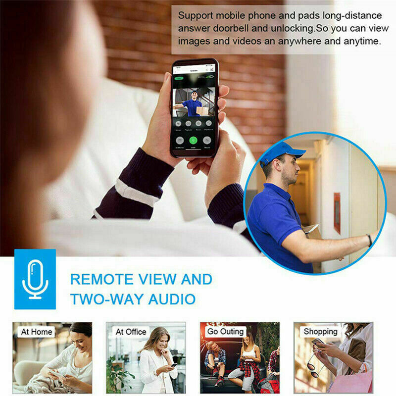WiFi Ring Doorbell 1080P