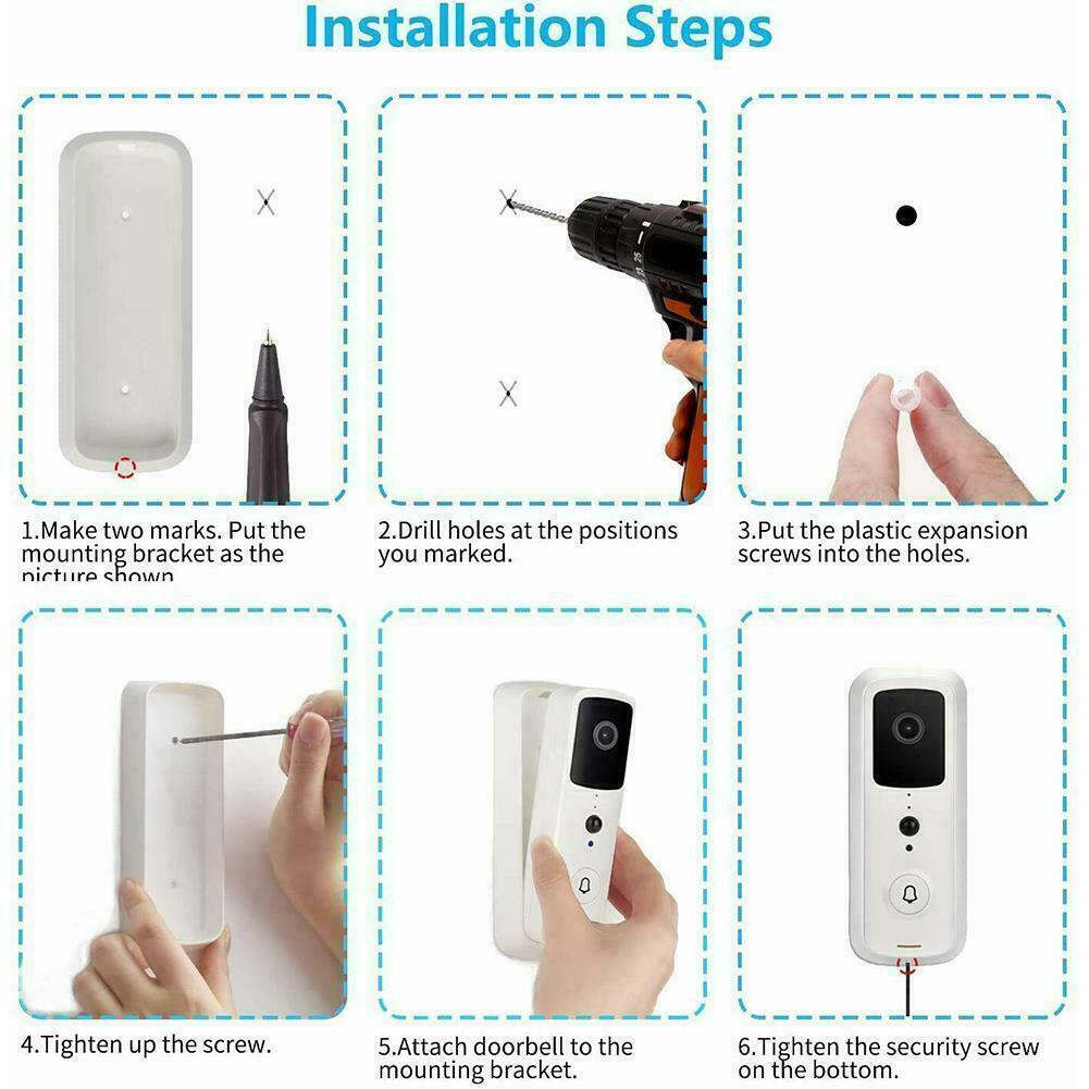 WiFi Ring Doorbell 1080P