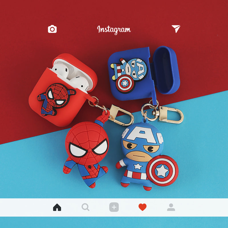 Spider-Man Silicone Case for Apple Wireless Earbuds