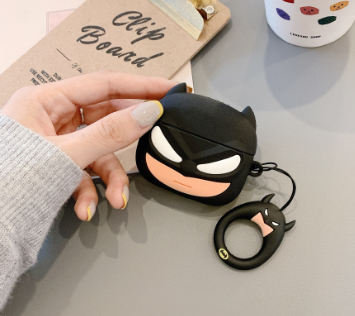 Batman Bluetooth AirPods Case with Silicone Protection