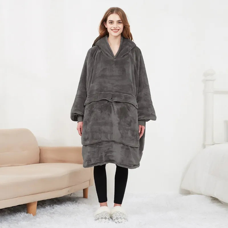 Electric Heating Blanket Hoodie - Pattern