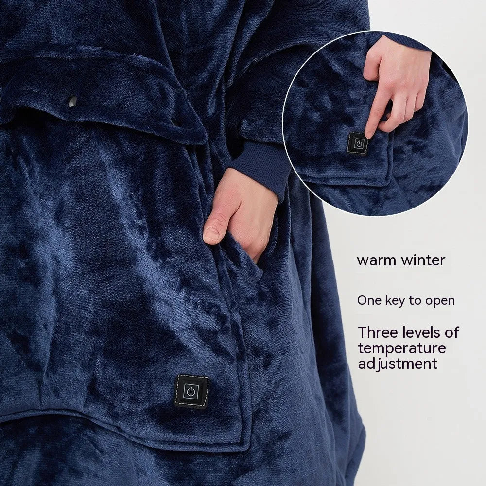 Electric Heating Blanket Hoodie - Pattern