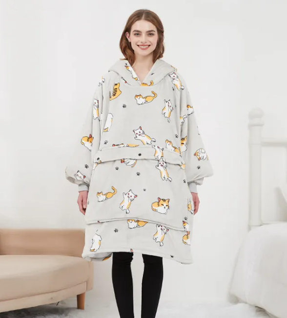 Electric Heating Blanket Hoodie