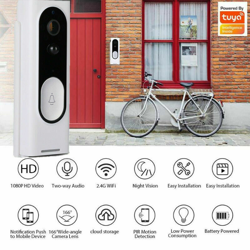 WiFi Ring Doorbell 1080P