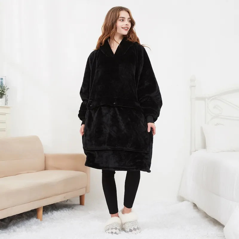 Electric Heating Blanket Hoodie - Pattern