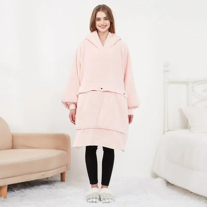 Electric Heating Blanket Hoodie - Pattern