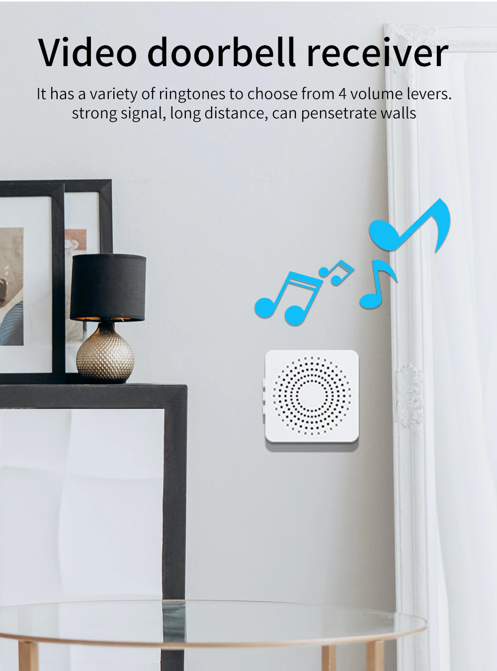 Wireless Security Smart WiFi Doorbell
