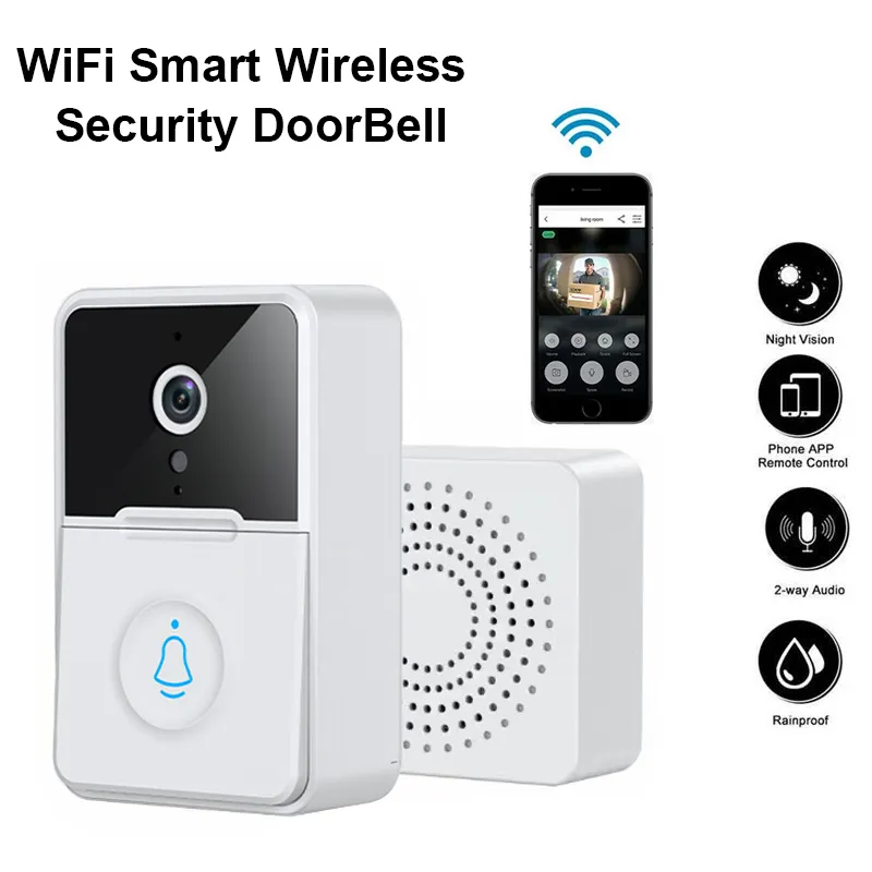 Wireless Security Smart WiFi Doorbell